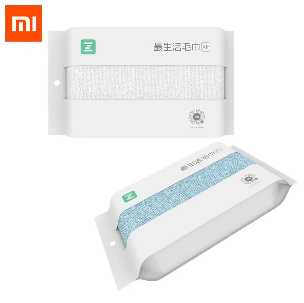 Xiaomi ZSH полотенце для рук полиэфирное антибактериальное полотенце серия воздуха хлопок высокоабсорбирующее PK банное спортивное полотенце для плавания
