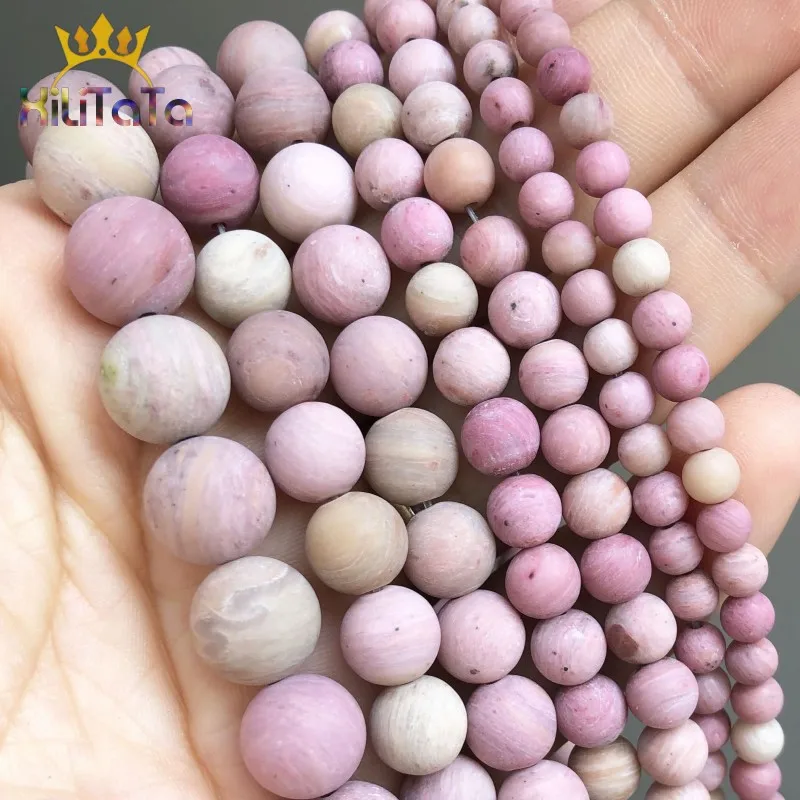 Натуральный Матовый польские матовые бриллианты россыпью бусины разделители