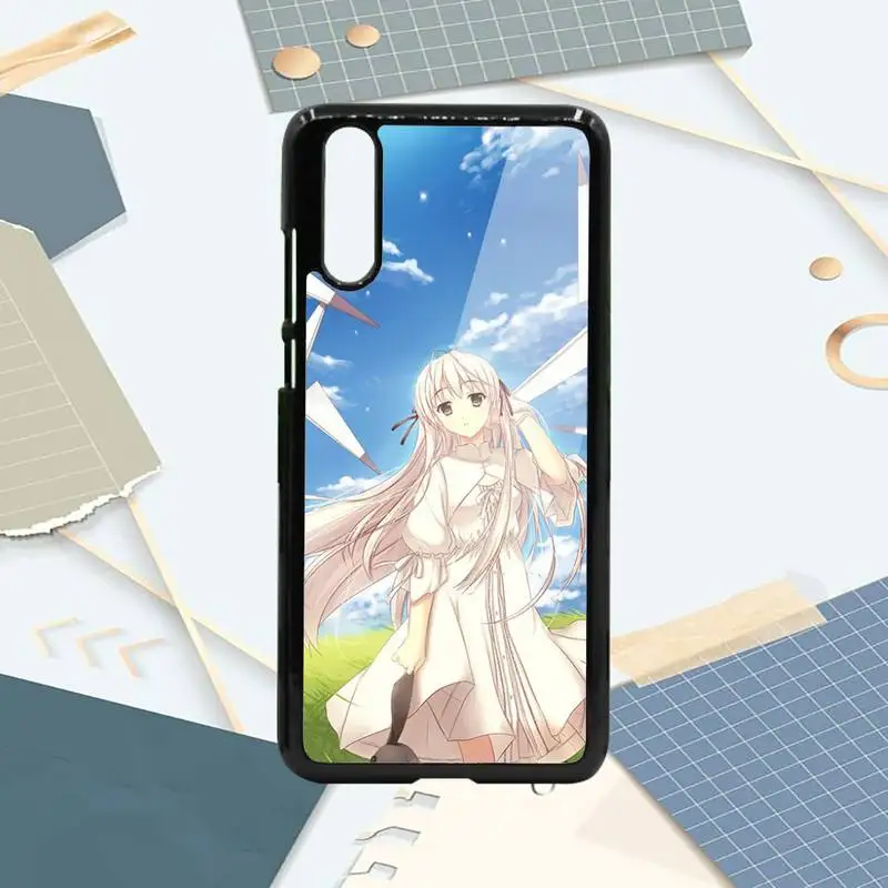 

Japan anime Yosuga no Sora Phone Case PC For Samsung galaxy S note 8 9 20 10 e lite2019 plus pro ultra