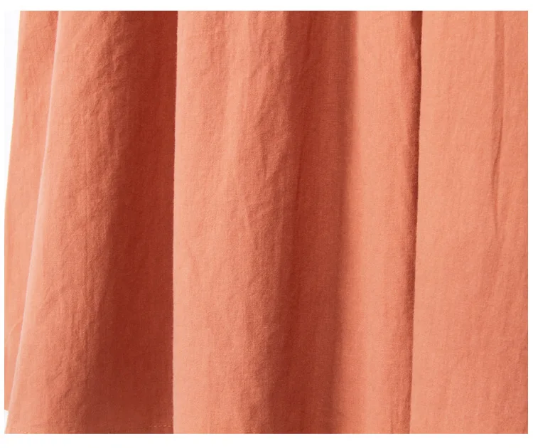 

Teen Sundress Girls Summer Dress Loose Sleeveless Orange Long Beach Holiday Korean Princess 4 5 6 7 8 9 10 11 12 13 14 Year 2020