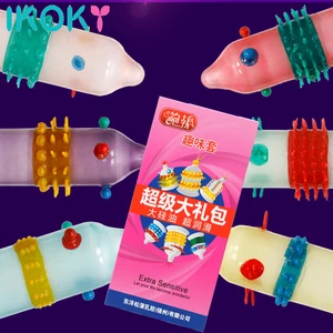 Презерватив мужской латексный пупырчатый 6 шт.компл.