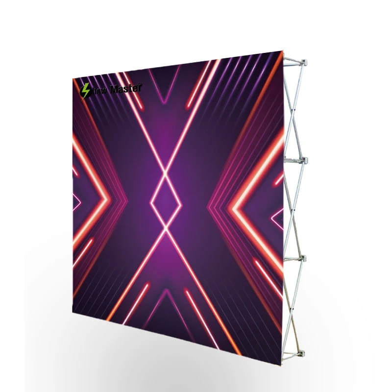 Легко стойкая рамка на заказ Печать 10 футов всплывающая Складная витрина|Фоны