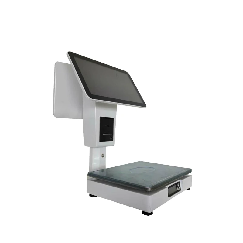 multifunctional 58 mm receipt printing scale weigh and cashier dual screens easy to operate | Printer Parts