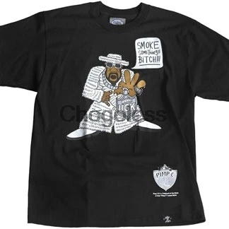 

Algierz x Pimp C Smoke Things-мужская футболка XS модная летняя футболка