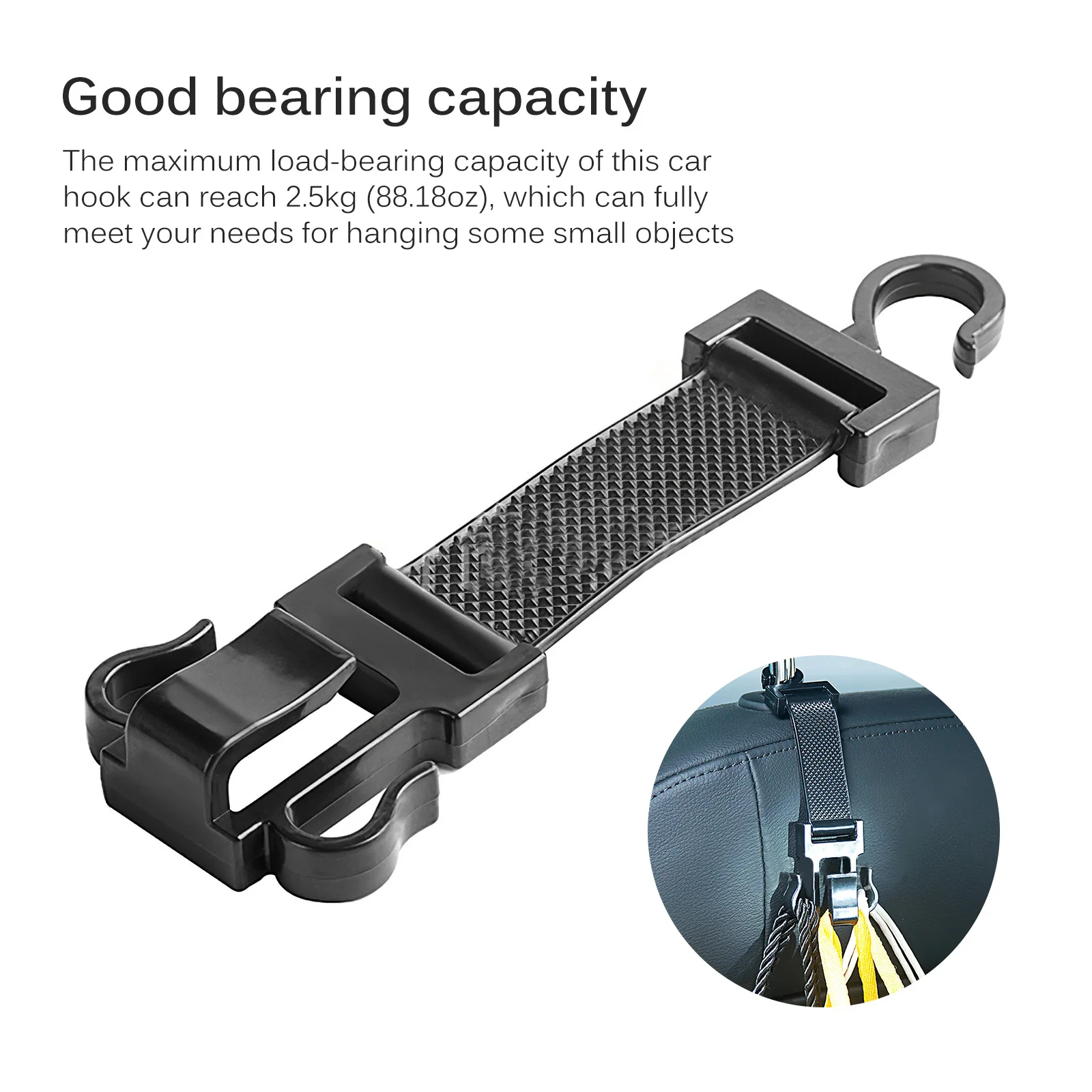 

Универсальный автомобильный крючок на спинку сиденья автомобильные аксессуары интерьера переносная вешалка держатель для хранения автом...