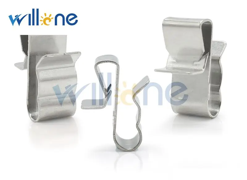 Willone 100 шт. PV солнечные кабельные зажимы из нержавеющей стали для крепления солнечного кабеля