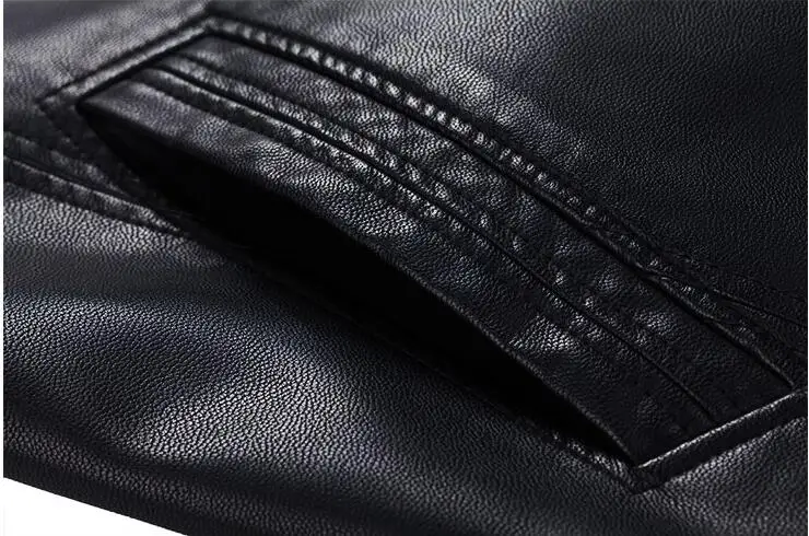 Мужская длинная куртка из овечьей кожи с воротником-стойкой | одежда