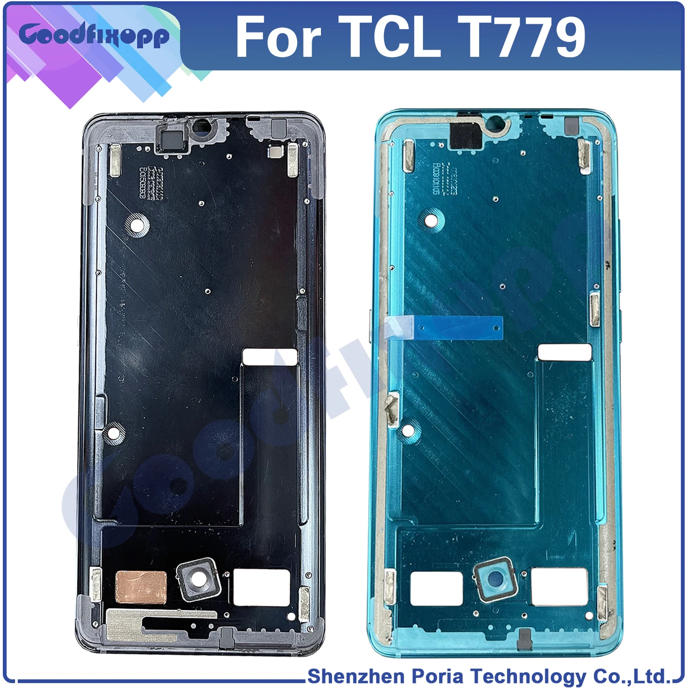 Для TCL 10 Pro T799 T799B T799H средняя рамка пластина корпус доска поддержка ЖК средняя Лицевая панель рамка для TCL 10Pro передняя рамка