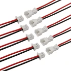 2010521 пара 15 см провода 1,25 мм 2-контактный разъем Micro Male Female Jack Plug Jst Wire кабельные разъемы