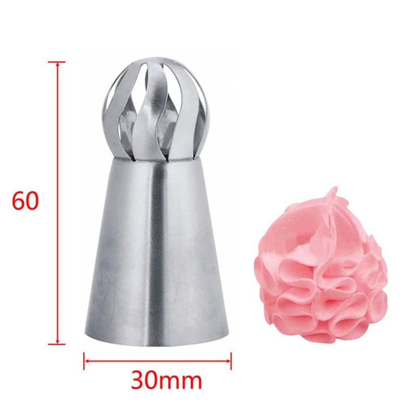 

3 Pcs/Set Russian Flower Icing Piping Nozzles Tips Cake Decoration Tools Kitchen Pastry Cupcake DIY Baking Pastry Tools