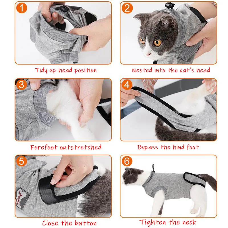 Комбинезон для собак и кошек комбинезон стерилизации после хирургии пальто на