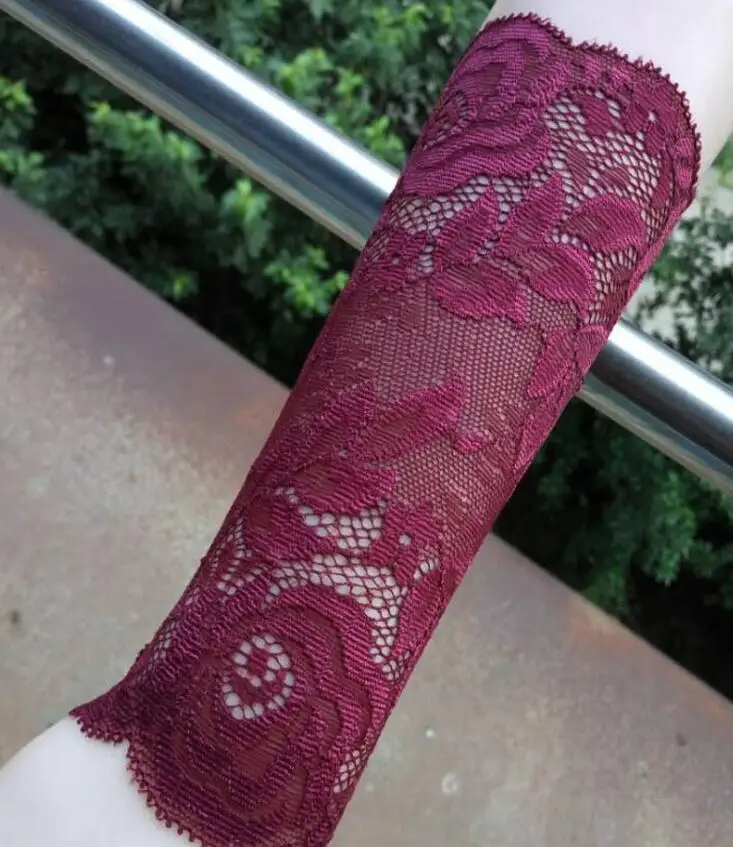 

Women's spring summer sexy fingerless lace driving gloves female summer sunscreen Uv protection lace arm sleeve R1902