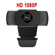 Net Class Webcams HD 1080P PC Networks USB Camera Built In 2 Stereo Microphones Laptops Desktops Computer Peripherals