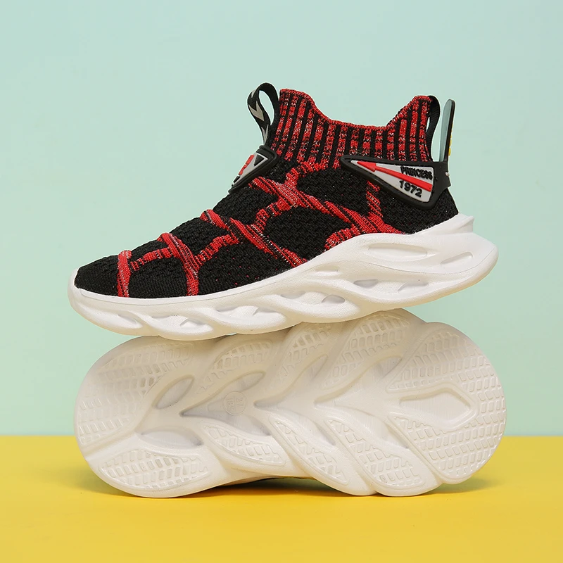 Детские носки Сникеры спайдермена для мальчиков и девочек детская спортивная