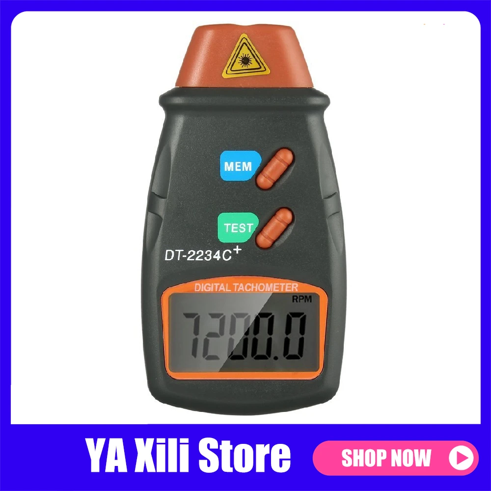 Цифровой Лазерный Фото Тахометр бесконтактного RPM цифровой лазерный тахометр
