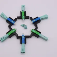 Best price SC APC/UPC Fast Connector Single-Mode Connector FTTH Tool Cold Connector Tool Fiber Optic Fast Connnector 53mm