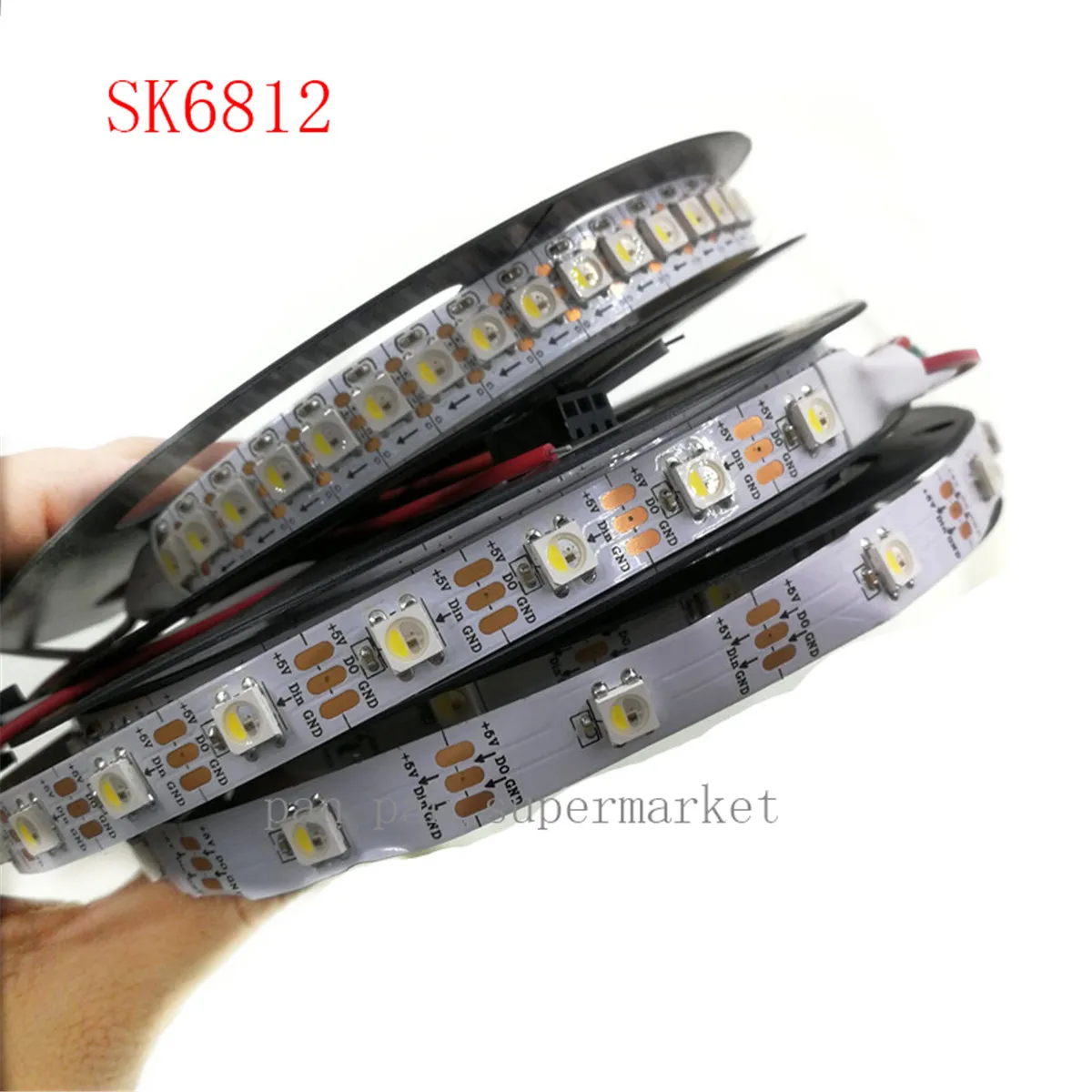 SK6812 Светодиодная лента 30/60/144led/m RGBW 4 в 1 индивидуальный прибор приемно IP30/65/67 DC5V 6812