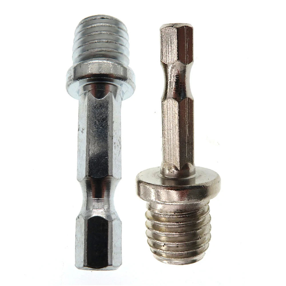 

M10/M14 Thread Connecting Rod Adapter Polishing Grinder Converter Drill Chuck Drilling Polish Disc Connector Tool Accessory