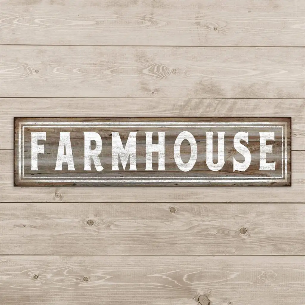 Винтажный жестяной барный знак в стиле ретро для сельского дома/4x16 дюймов