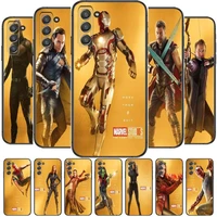 marvel yellow phone cover hull for samsung galaxy s6 s7 s8 s9 s10e s20 s21 s5 s30 plus s20 fe 5g lite ultra edge