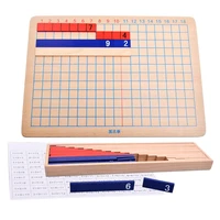 wooden colorful addition subtraction board mathematics children teaching aids