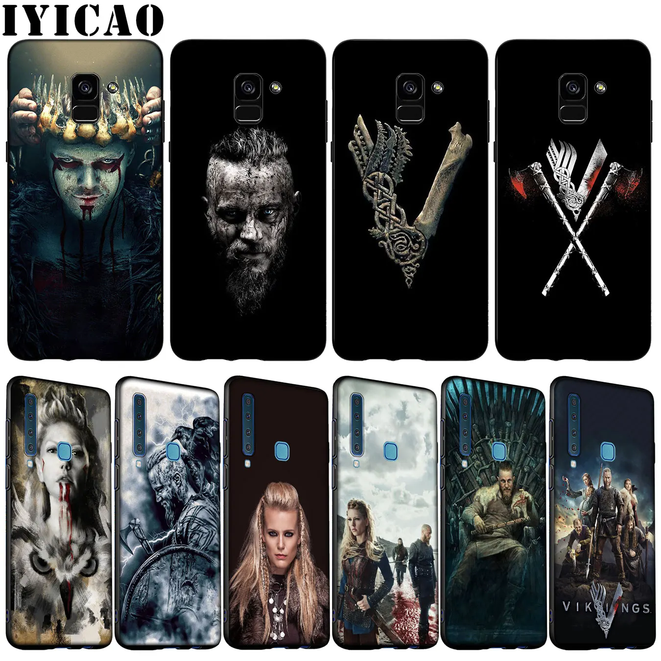 Мягкий силиконовый чехол Vikings для Samsung Galaxy A51 A71 A81 A91 A41 A21 A11 A01 A2 Core J8 J7 J4 J6 Plus Prime 2018 |