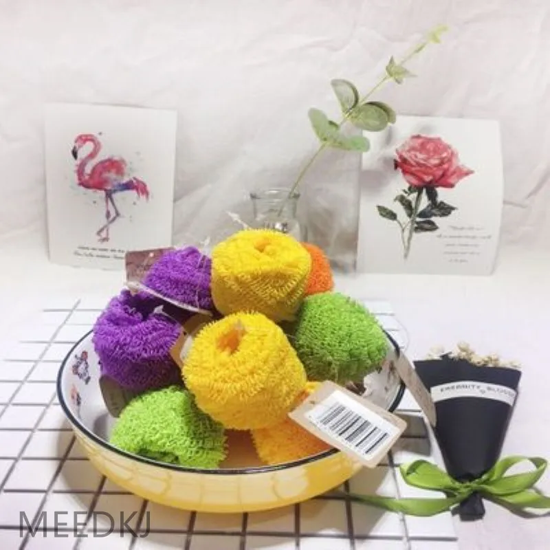 

3PCS kitchen cleaning products multifunctional nano cleaning ball cleaning cloth pot brush color dish cleaning ball
