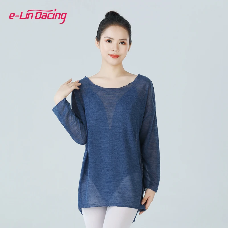 Прозрачный сетчатый костюм для классических танцев взрослых свободный балетных