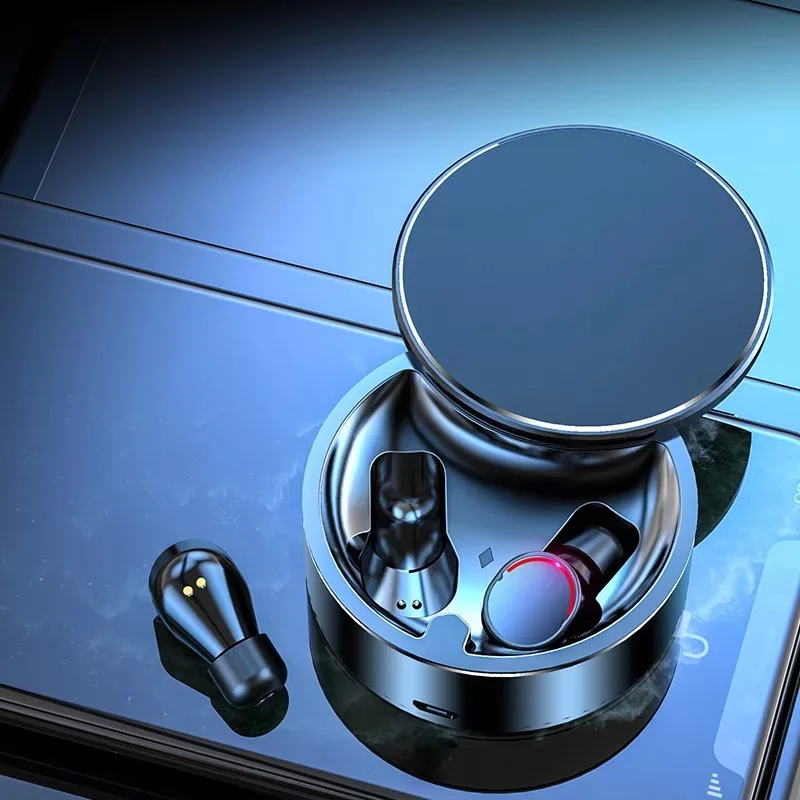 TWS 5 0 шумоподавляющая bluetooth гарнитура Беспроводная зарядка удобная