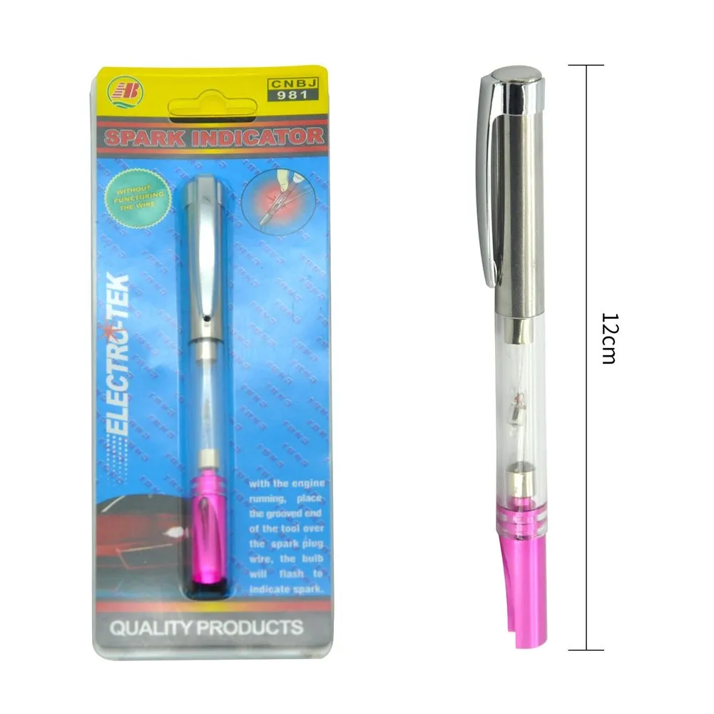 

Plug Car Test Pen Ignition Tool Wire Coil 12.2 Cm Long Accessory Aluminum