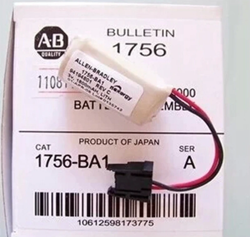 

1pce new 1756-BA1 3V AB PLC lithium battery Allen Bradley