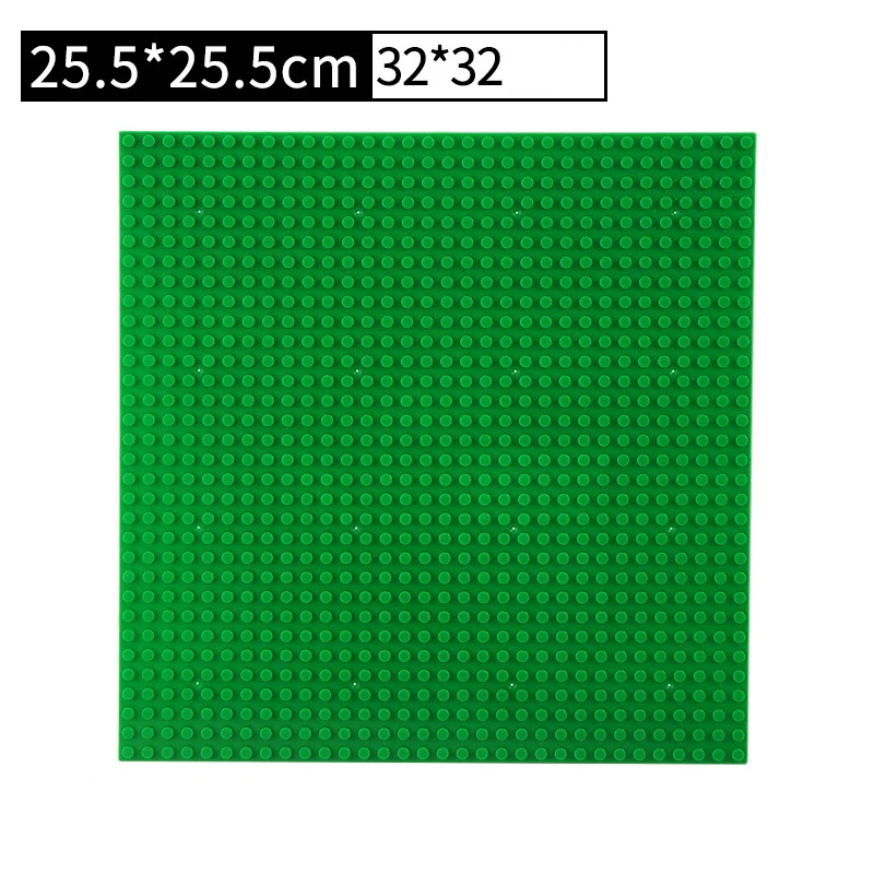 Классический 32*32 точек опорные плиты Пластик маленькие кирпичики Подходит