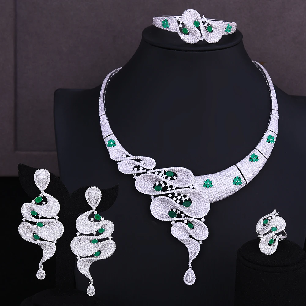 GODKI Luxury Geometry Dubai Gold Jewelry Sets Nigerian Wedding African Beads Bridal Jewellery Set Cubic Zircon Ethiopian | Украшения и