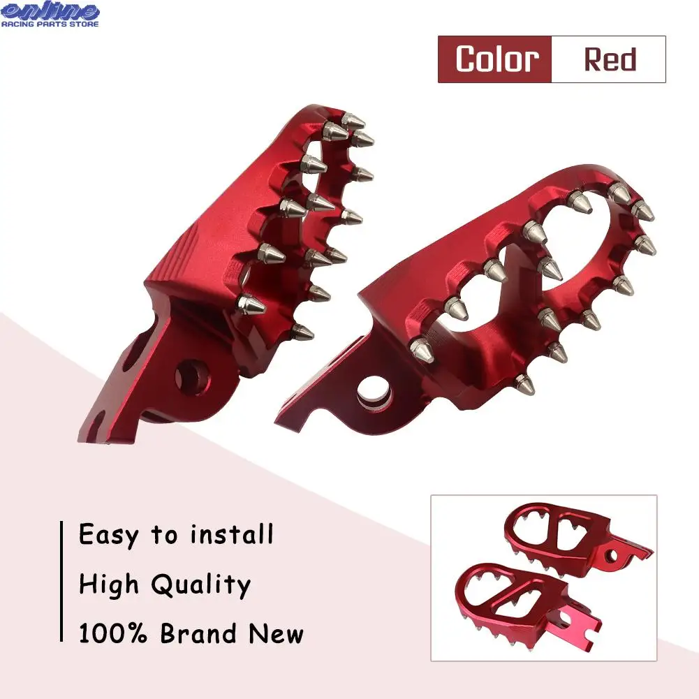 

Подставка для ног с ЧПУ для мотоцикла Honda CR125 250 CRF150R CRF250 CRF450R 450X CR CRF 125 250 450R 2005-2021