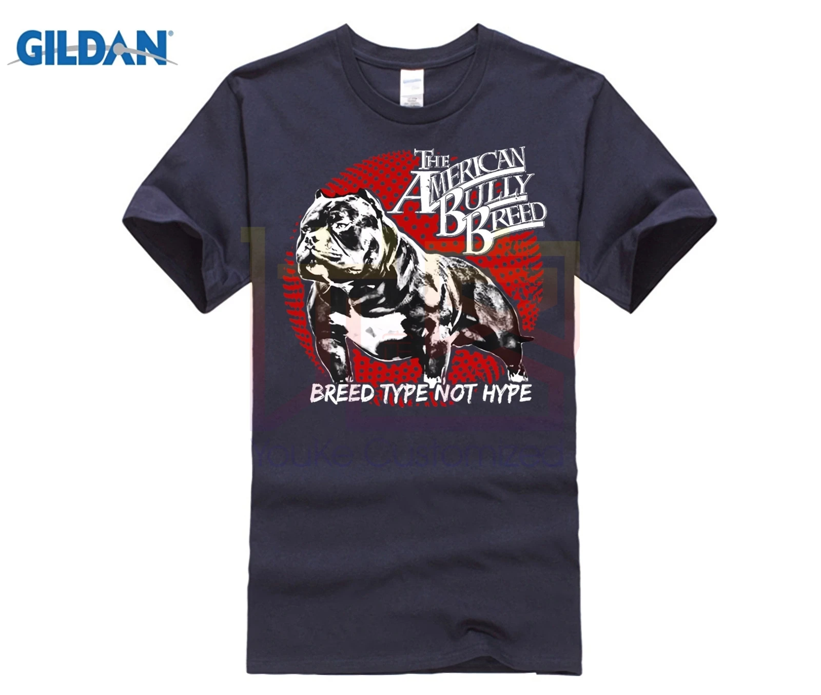 Новинка 2020 футболка мужская рубашка разных цветов порода питбуль Американский