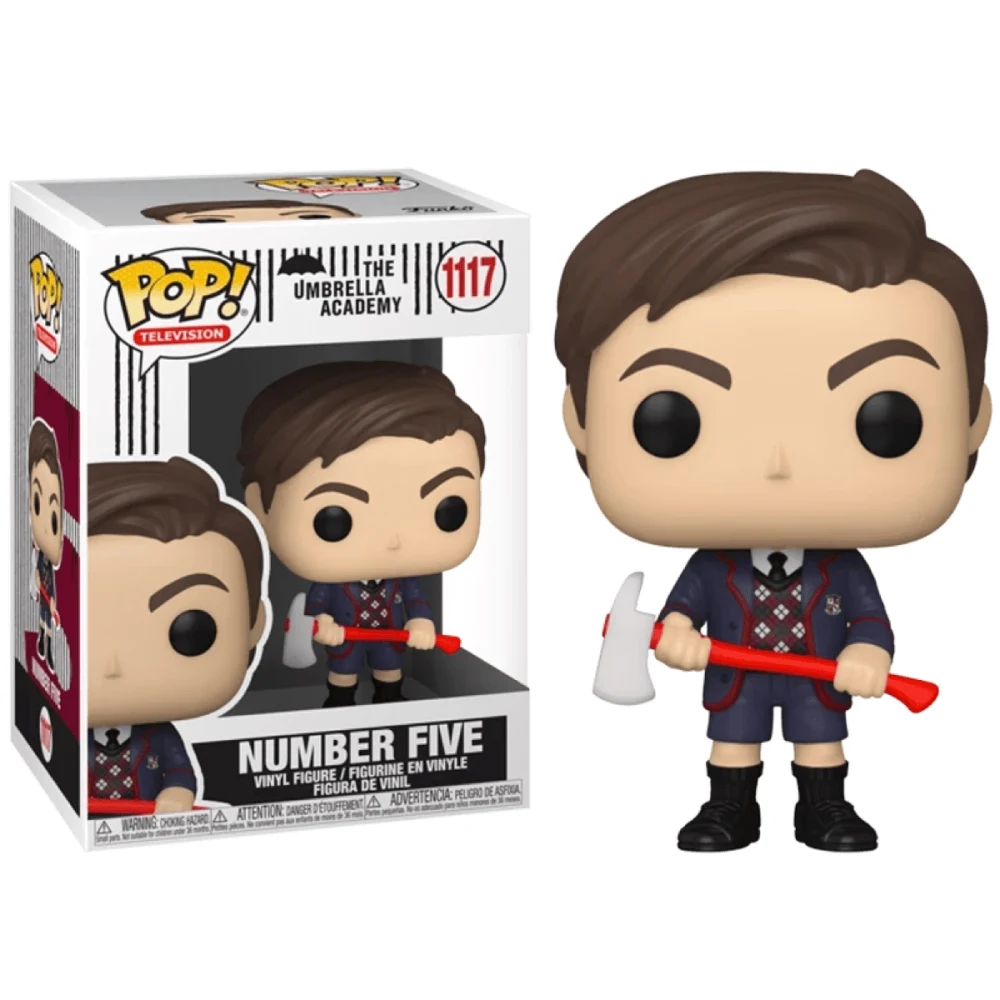 Фигурка Funko POP! Академия Амбрелла - Номер Пять с топором (The Umbrella Academy Number Five) |