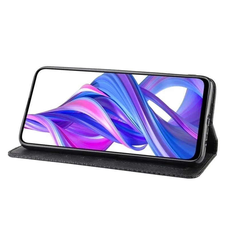 Флип чехол Honor 9X Роскошный для телефона из искусственной кожи huawei HLK LX1 L21 9 X Pro Honor9X