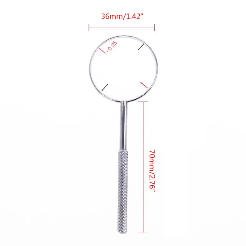 Round Optical Cross Cylinder Lens Tool Instruments Ophthalmic Diopters Optometry Accessories 0.25 / 0.50 T5UC | Инструменты