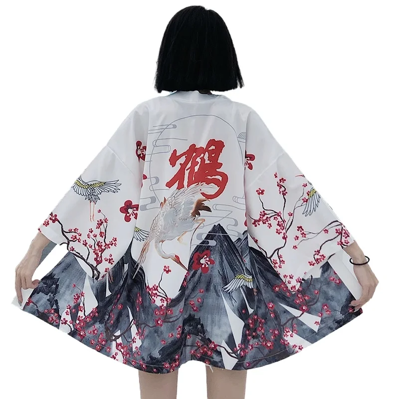 Японское кимоно для женщин юката хаори Оби гейши японская одежда женский