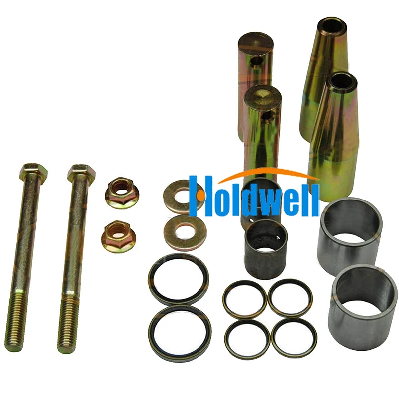 

Holdwell Pin and Bushing Kit for Bobcat S220 S250 S300 S330 A300 T250 T300 T320 Skid Steer Loader Bucket Lower Upper