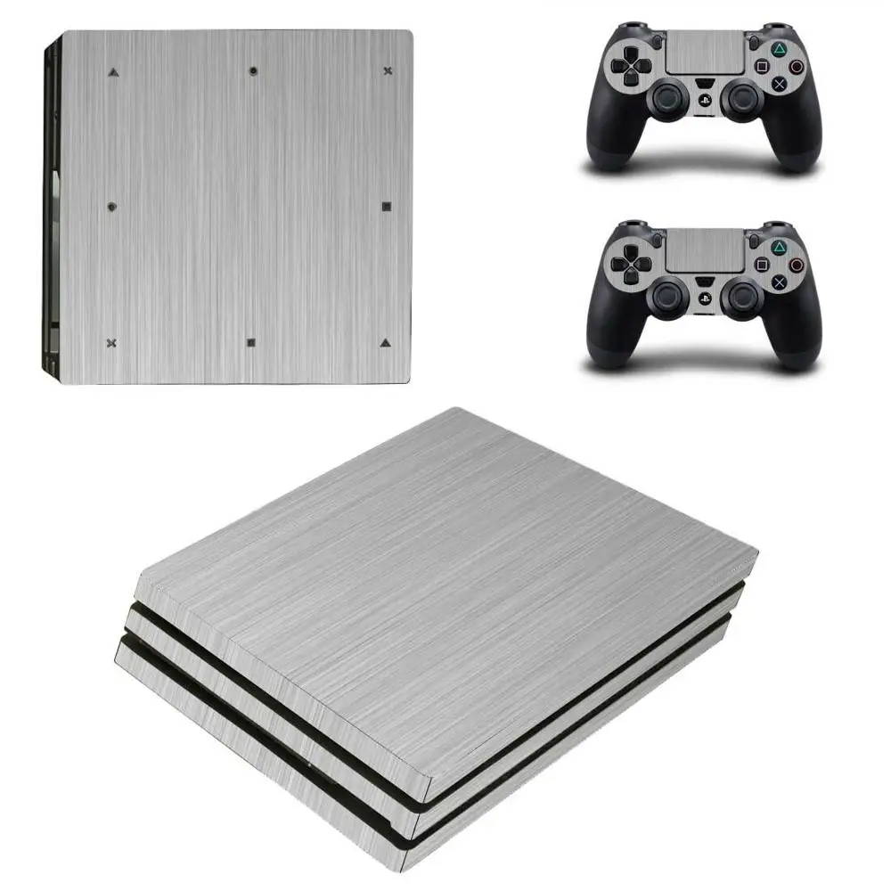 PS4 Pro деревянная зерновая наклейка PS 4 Play station виниловая s Pegatinas для playstation консоль и