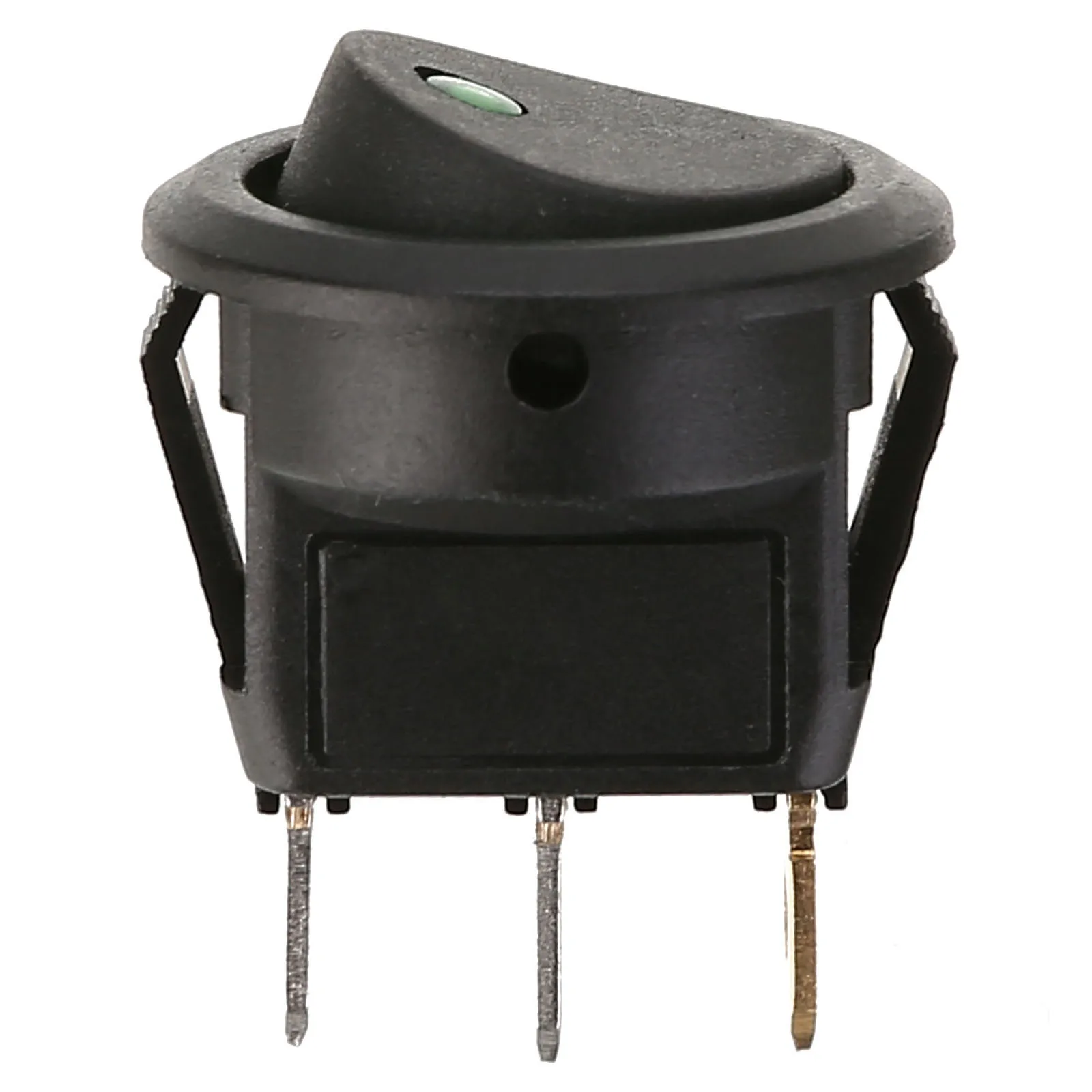 Mayitr 4 шт./компл. Светодиодный точечный светильник переключатель 12V Авто Лодка Круглый Рокер ON/OFF SPST переключатель, красный, зеленый, голубой, желтый