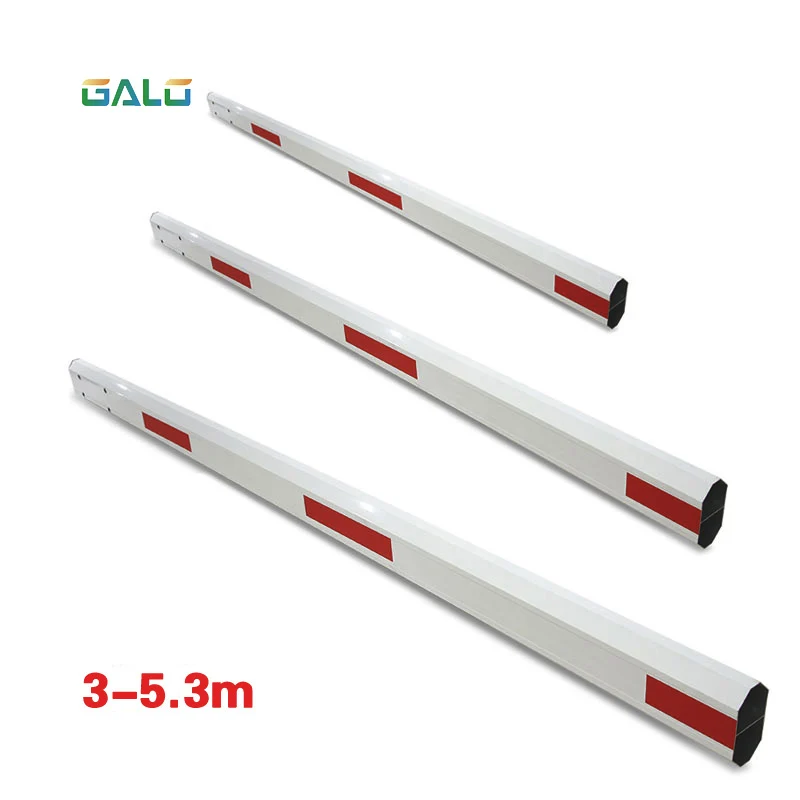 3 Meter Extendable➺rrier Arm for Parking gate Car Barrier' Extend arm access controller system boom barrier(Only arm) |