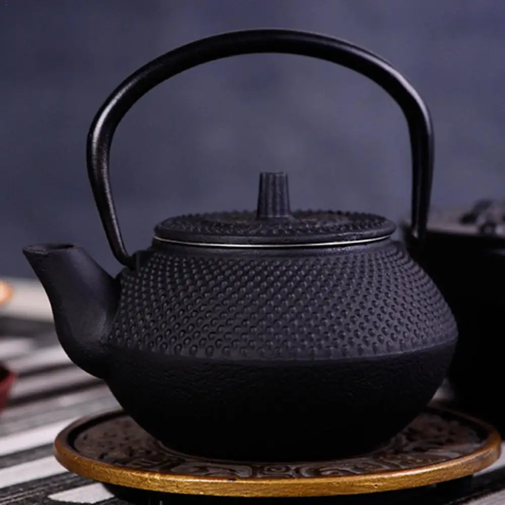 50ML 300ML 800ML Mini Cast Iron Kettle Teapot Tea Set High Quality Heat Resistant Explosion Proof Maker Dropshipping | Дом и сад