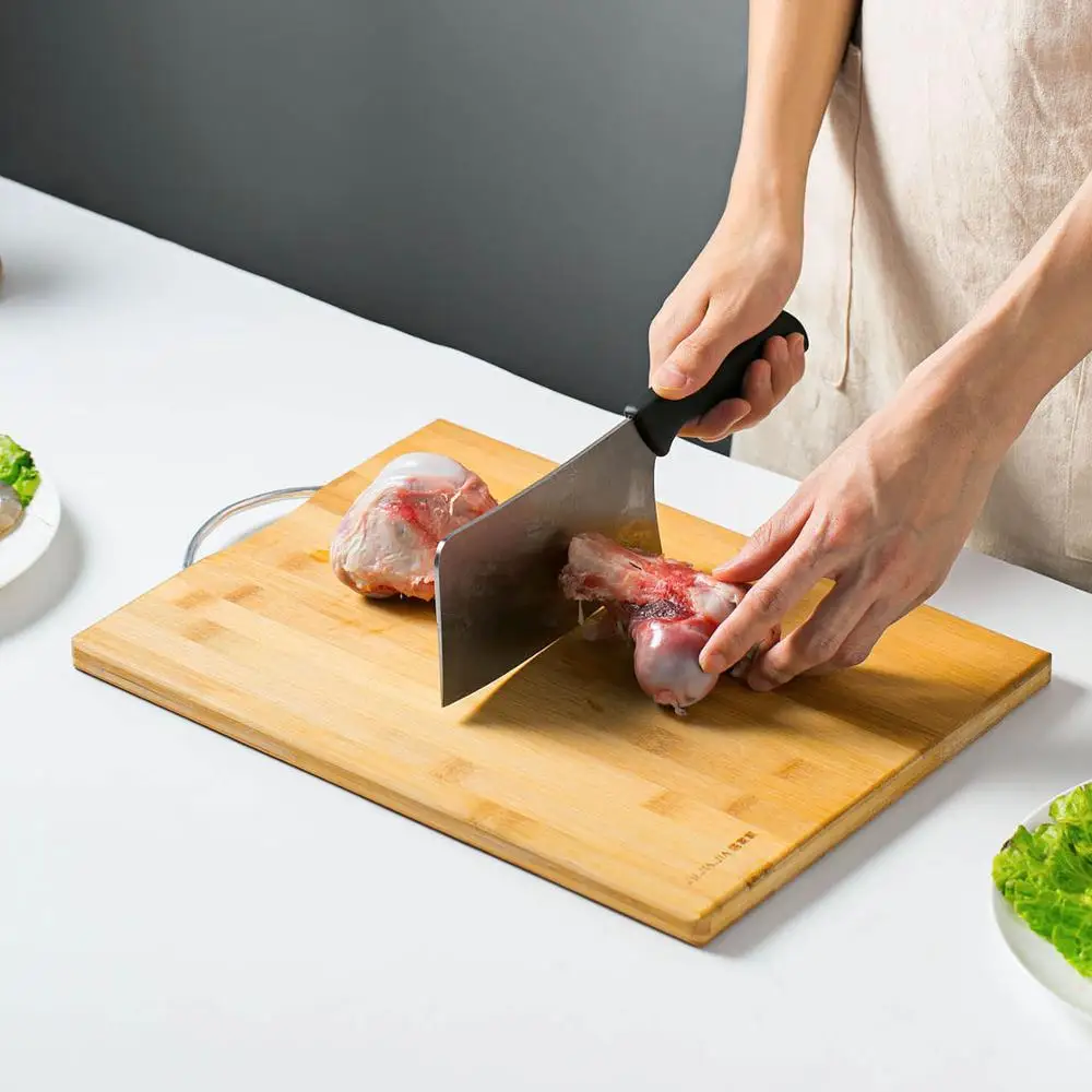 1 шт. кухонная деревянная разделочная доска утолщенная бамбуковая блок