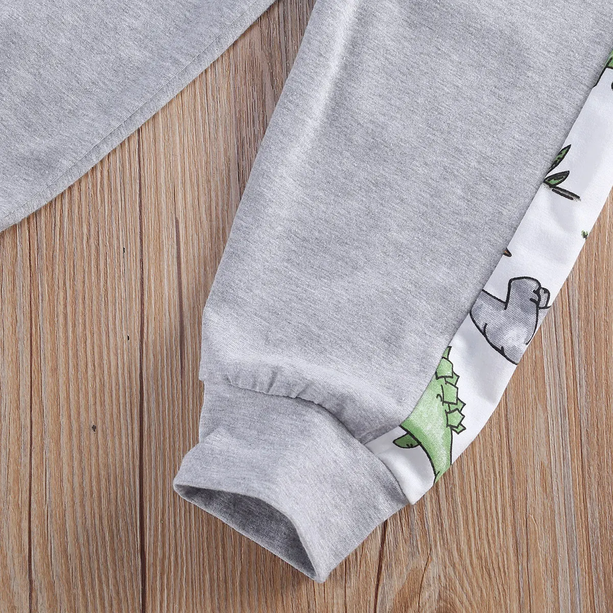 Осенний костюм для маленьких девочек и мальчиков 2 шт. Топ с длинным рукавом