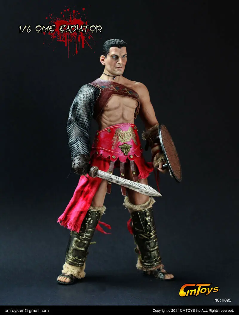

CMTOYS H005 1/6 солдат древний Римский гладиатор Коллекционная фигурка модели игрушки