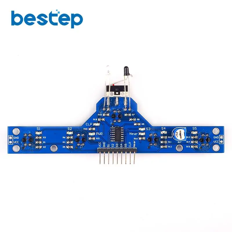 5-канальный модуль датчика отслеживания инфракрасный детектор обхода