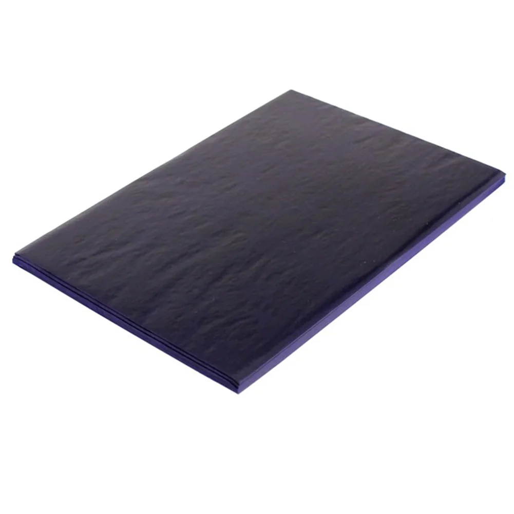 100 шт. тонкий школьный трансферный графитовый копировальный карбоновый бумажный