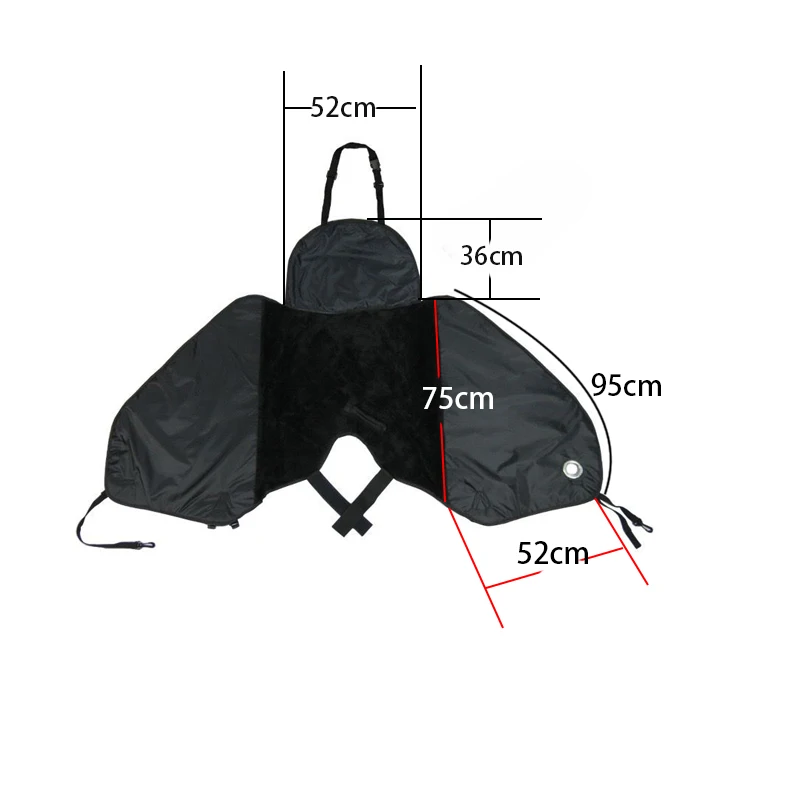 Накладки на ножки универсальные для скутеров мотоциклов мопедов дождя ветра